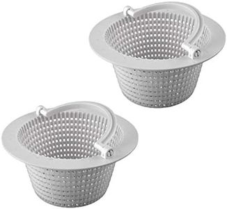 ATIE Above-Ground Pool Thru-Wall Skimmer Basket for Pentair HydroSkim Skimmer 513330 Basket (2 Pack)