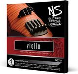 D'Addario NS Electric Violin String Set, 4/4 Scale, Medium Tension