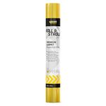 Everbuild ROLL75 Roll and Stroll Premium Carpet Protector | Self Adhesive Floor Protection for Carpets, Yellow, 600mm x 75 m