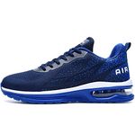 MAFEKE Mens Air Athletic Running Shoes Tennis Fashion Lightweight Breathable Walking Sneakers (Darkblue US 11 D(M)