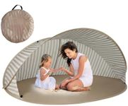Baby Beach Tent, Beach Tent for Kids, Sun Shelter with UPF 50+ Sun Protection, Instant Baby for Outdoor Camping, Park & Sand