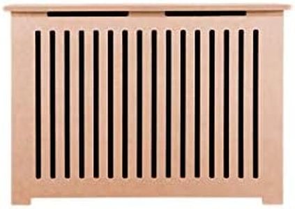 Fichman Furniture Unpainted Radiator Cover Kit, 36" L x 28" H (9" Depth)