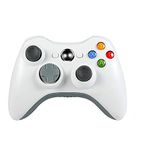 Etpark Wireless Controller for Xbox 360, Xbox 360 Joystick Wireless Game Controller for Microsoft Xbox & Slim 360 PC Windows 7,8,10 (White)