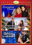 Hallmark 3-Movie Holiday Collection: Entertaining Christmas, Holiday for Heroes, A Homecoming for the Holidays [DVD]