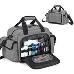 Trunab Home Health Nurse Bag Empty, Portable Medical Supplies Shoulder Bag for Hospice, Home Visit, Nurses, Bag Only, Grey - Patented Design