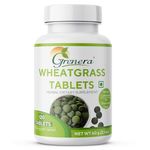 Grenera Wheatgrass Tablets, 2000 mg per Serving, Natural Supplement, 120 Tablets