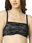 Triumph International Women's Cotton Wired Modern Bra (20I319_Black_36B)