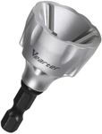 Vearter Deburring External Chamfer Tool for Metal, Countersink Chamfering Drill Bit with Carbide Blades, Bolt Thread Repair Tool Quick Release Hex Shank Fits 3mm to 19mm