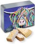 Deans Scottish All Butter Shortbread Biscuits Gift Tin - 400g Collectable Reusable Steven Brown "Kev McCoo” Assortment Delicious Snack, Irresistible Luxury Cookie Multipack. For Birthday or Christmas