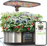 LetPot LPH-Max Hydroponics Growing System Kit, 21 Pods APP & WiFi Automatic Controlled Smart Indoor Garden with 36W LED Grow Light, Auto Drip Irrigation Kits, Self-Managed Nurturing & Watering