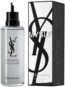 Yves Saint Laurent Ysl Myslf Eau de Parfum Spray Rechargeable Refillable for Men, 5.0 Ounce