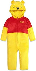 Disney Winnie the Pooh Toddler Boys Fleece Zip Up Coverall 5T