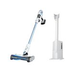 Shark Detect Clean & Empty Auto-Empty System - Lightweight Cordless Vacuum Cleaner with HEPA Filter, Portable Handheld Attachment, Crevice Tool, Ideal Stick Vacuum for Pet Hair, White, IW3511