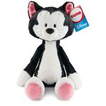 GUND Disney Official Figaro Toothpick Plush, Pinocchio, Mickey and Friends Cat Stuffed Animal for Ages 1 and Up, Black, 15”