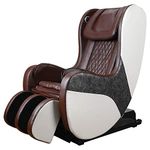 Lifelong LLM549 Full Body Massage Chair with Recliner and powerful 3D back and Leg Massage for Home| Massage chair for Full Body Relaxation at Home, 1 Year Warranty, Electric, Brown