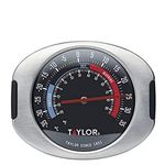 Taylor TYPTHFRIDGESS Pro Freezer and Fridge Thermometer, Stainless Steel , Blue