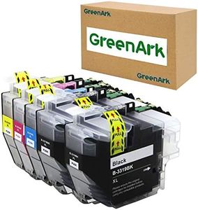 GreenArk 5 Packs LC3319XL Compatible Ink Cartridges Replacement for Brother LC 3319XL LC3319 3317 for Brother MFC J5330DW, J5730DW, J6530DW, J6730DW, J6930DW Printer (2Black, 1Cyan, 1Yellow, 1Magenta)