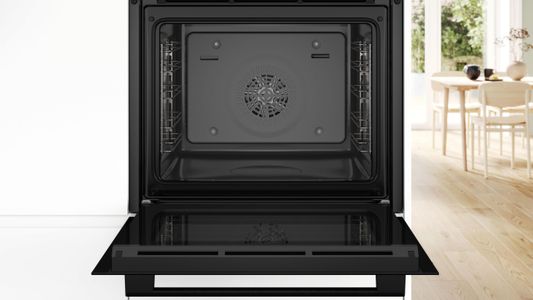 Bosch Series 4 Single Oven, 60cm – Black Electric Built-In