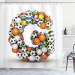 Ambesonne Letter G Shower Curtain, 