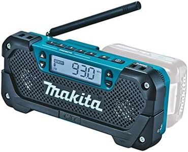 Makita MR052 12V Max Compact Portable Rechargeable Radio