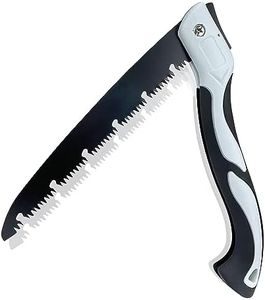 Premium Folding Saw with 10-inch SK5 Steel Blade - Ideal for Camping, Gardening, and Tree Trimming - Hand Pruning Saw