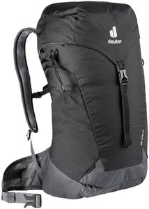 DEUTER Unisex Black AC Lite 30L Rucksack with Compact and Comfortable for Day Hiking and Lightweight Treks