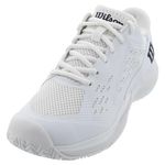 Wilson Women's Rush Pro Ace Tennis Shoe, White/White/Black, 5.5 UK