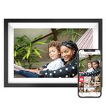 Frameo Digital Picture Frame with 32GB Storage, 10.1 inch Smart WiFi Digital Photo Frame Electronic HD IPS Touch Screen, Auto-Rotate, Wall Mountable, Share Photos/Videos, Send Best Wishes via Free App