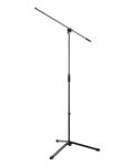 Konig & Meyer, Mic Stand with Boom Arm, 0.95 cm (3/8") -Black 25400-300-55