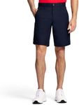 Izod Men's Classic Fit Golf Short, Midnight, 36W