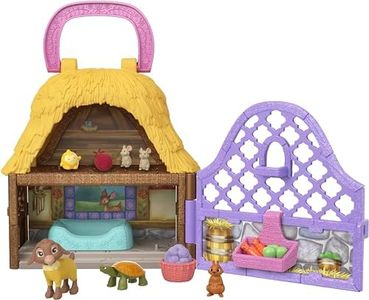 Mattel Disney Wish El Poder de los Deseos, Set de juego Star y Valentino la cabra Pack muñecos mini con accesorios, inspirado en la película, juguete +3 años (HRH75)