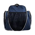 Champion Sports 600 Denier® Deluxe Top Loading All Purpose Backpack with Inner & Outer Pockets - Adjustable Straps & Carry Handle - 19"Lx18"Wx10"H - Navy