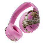 Skullcandy Crusher ANC 2 Wireless Over-Ear Bluetooth Headphones with Multi-Sensory Bass, Active Noise Cancelling, Up to 60 Hours Battery, Microphone for iPhone Android - Realtree Edge Colors Pink