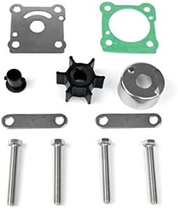 6G1-W0078-A1 Water Pump Impeller Repair Kit for Yamaha Outboards 6HP 8HP & Mercury Mariner 6C 6D 8C 11656M 11656T Boat Motor Parts Replacement Sierra 18-3460 6G1-W0078-00 6G1-W0078-01-00 6N0-W0078-A0