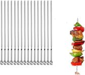 Metal skewers for Grilling,Kabob Sk