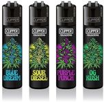 CLIPPER LIGHTERS - SET OF 4 (Strains #4)