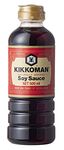 Kikkoman Naturally Brewed Soy Sauce| Made In Japan, All Purpose Seasoning - 4 Ingredients- Soy Beans, Salt, Water, Wheat | Vegetarian, No Added Colour Or Preservatives