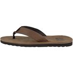 Reef Men's Voyage Le Flip-Flop, Dark Brown, 10
