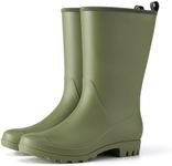 HISEA Women Rubber Boots Waterproof