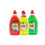 Fairy Original Washing Up Liquid Mixed | Pack of 3 x 320 ml | Dishes Grease Cleaner | Several UK TM