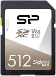 Silicon Power 512GB SDXC Card, UHS-II U3, V60, Up to R280MB/s, W170MB/s Write, 4K Ultra HD UHD Memory Card