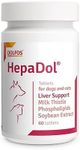 HepaDol Liver Support for Cats and Dogs 60 tablets enriched with Milk Thistle Ornithine Arginine Taurine