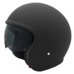 Zorax Talon Matt Black M (57-58cm) Open Face Motorbike Helmet - Motorcycle ECE 2206 Approved