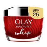 Face Moisturizer by Olay Regenerist Whip Vitamin B3, Niacinamide and Sunscreen SPF 25, 50 g