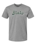 Retro Michigan State Vault Designs from Nudge Printing (State Script, XL)