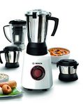 Bosch TrueMixx Bold Mixer Grinder 750 Watt, 4 Jars (White)