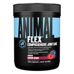 Animal Flex Powder – All-in-One Complete Joint Support Supplement – Contains Collagen, Turmeric Root, Curcumin, Glucosamine & Chondroitin – Helps Repair & Restore Joints – Cherry Flavour, 30 Scoops