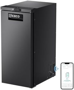 ICECO BF86 12V RV Refrigerator, 91 Quart(3cu.ft) Car Refrigerator, RV Fridge Freezer with Secop Compressor, APP Control, 12/24V DC Compressor Refrigerator, Electric Cooler for Truck, Camping, Travel