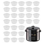 Pressure Cooker Float Valve Gasket,30PCS Instant Pot Universal Replacement Silicone Float Sealing Caps, Steam Valve Seal Rings Pressure Cooker Sealer Accessories