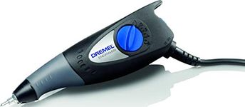 Dremel 290 Engraver - Compact Engraving Pen Tool with 3 Engraving Tips and 4 Craft Stencils for Engraving Wood, Metal, Ceramics, Plastic, Leather